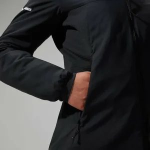 Women's MTN Guide MW Hybrid Jacket - Black^Berghaus Cheap
