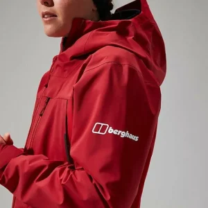 Women's MTN Seeker GTX Jacket - Dark Red/Red^Berghaus Discount