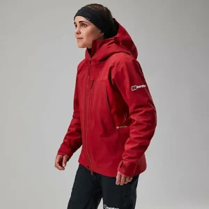 Women's MTN Seeker GTX Jacket - Dark Red/Red^Berghaus Discount