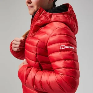 Women's MTN Seeker MW Down Hoody - Red^Berghaus Cheap