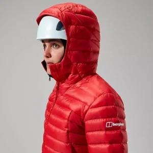 Women's MTN Seeker MW Down Hoody - Red^Berghaus Cheap