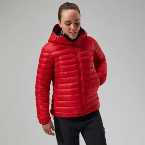Women's MTN Seeker MW Down Hoody - Red^Berghaus Cheap