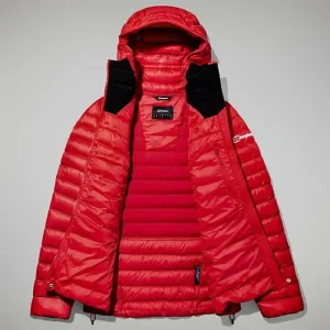 Women's MTN Seeker MW Down Hoody - Red^Berghaus Cheap