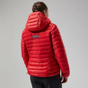 Women's MTN Seeker MW Down Hoody - Red^Berghaus Cheap