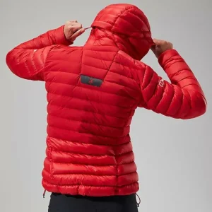 Women's MTN Seeker MW Down Hoody - Red^Berghaus Cheap