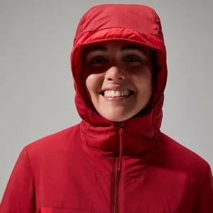 Women's MTN Seeker MW Synthetic Hoody - Dark Red/Red^Berghaus Shop