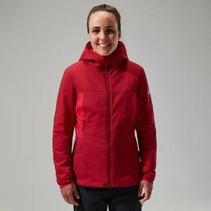 Women's MTN Seeker MW Synthetic Hoody - Dark Red/Red^Berghaus Shop