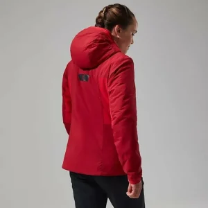 Women's MTN Seeker MW Synthetic Hoody - Dark Red/Red^Berghaus Shop