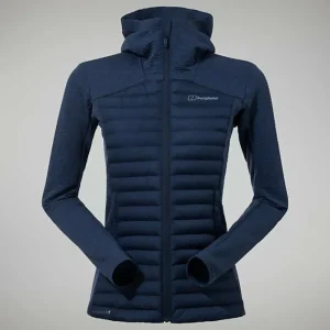 Women's Nula Hybrid Jacket - Dark Blue^Berghaus Online