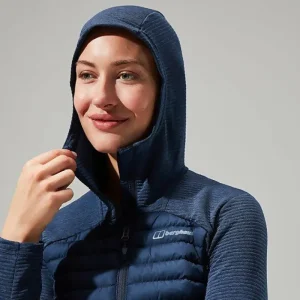 Women's Nula Hybrid Jacket - Dark Blue^Berghaus Online