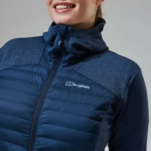 Women's Nula Hybrid Jacket - Dark Blue^Berghaus Online