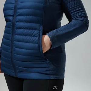 Women's Nula Hybrid Jacket - Dark Blue^Berghaus Online