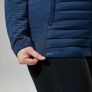 Women's Nula Hybrid Jacket - Dark Blue^Berghaus Online