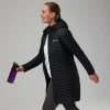 Women's Nula Micro Jacket Long - Black^Berghaus Best