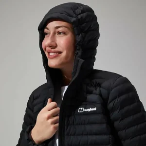 Women's Nula Micro Jacket Long - Black^Berghaus Best