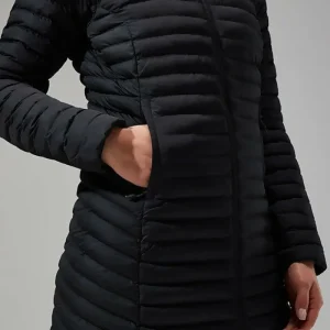 Women's Nula Micro Jacket Long - Black^Berghaus Best