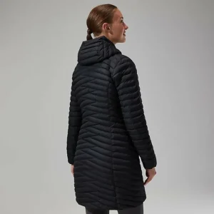 Women's Nula Micro Jacket Long - Black^Berghaus Best