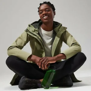 Women's Omeara Long Jacket - Green^Berghaus Best Sale
