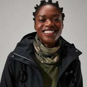 Women's Omeara Long Jacket - Black^Berghaus Online