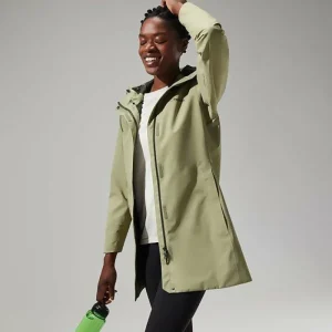 Women's Omeara Long Jacket - Green^Berghaus Best Sale