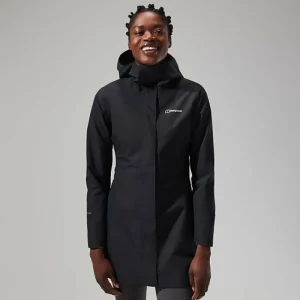 Women's Omeara Long Jacket - Black^Berghaus Online