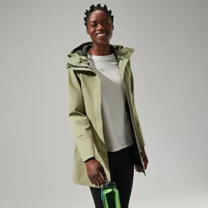 Women's Omeara Long Jacket - Green^Berghaus Best Sale