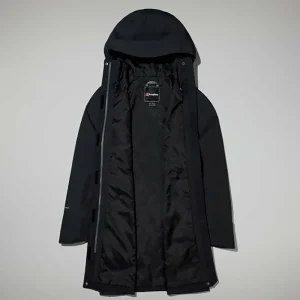 Women's Omeara Long Jacket - Black^Berghaus Online