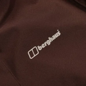 Women's Omeara Long Waterproof Jacket - Brown^Berghaus Clearance