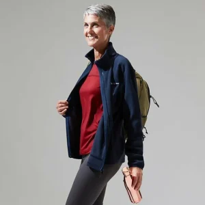 Women's Prism 2.0 Micro Full Zip InterActive - Dark Blue^Berghaus Cheap