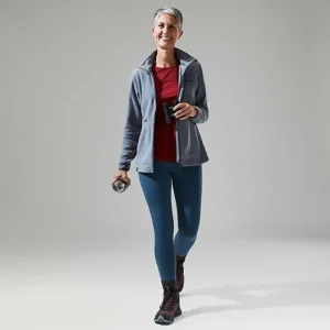 Women's Prism 2.0 Micro Full Zip InterActive - Grey^Berghaus Hot