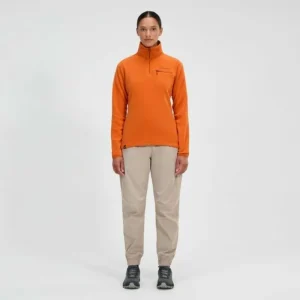 Women's Prism 2.0 Micro Half Zip Polartec Fleece - Orange^Berghaus Discount