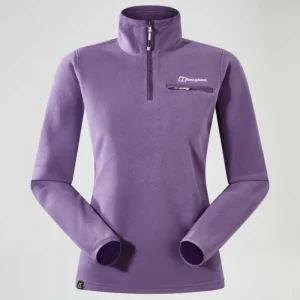 Women's Prism 2.0 Micro Half Zip Polartec Fleece - Purple^Berghaus Clearance