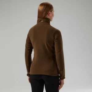 Women's Prism 2.0 Micro Half Zip Polartec Fleece - Brown^Berghaus Best Sale