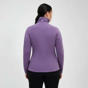 Women's Prism 2.0 Micro Half Zip Polartec Fleece - Purple^Berghaus Clearance