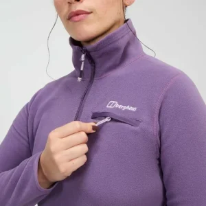 Women's Prism 2.0 Micro Half Zip Polartec Fleece - Purple^Berghaus Clearance