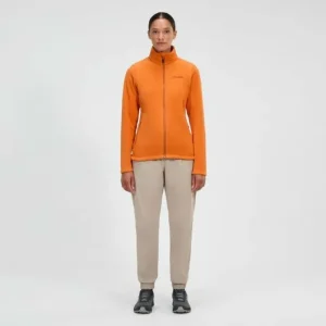Women's Prism InterActive Polartec Fleece Jacket - Orange^Berghaus Outlet