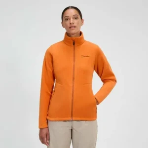 Women's Prism InterActive Polartec Fleece Jacket - Orange^Berghaus Outlet