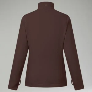 Women's Prism InterActive Polartec Fleece Jacket - Brown^Berghaus Best Sale