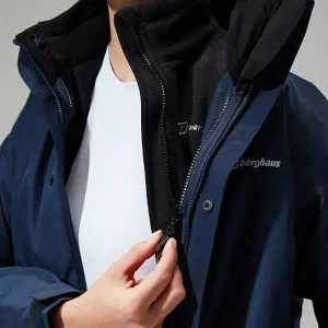 Women's Prism Polartec InterActive Jacket - Black^Berghaus Shop