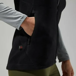 Women's Prism Polartec InterActive Vest - Black^Berghaus Outlet