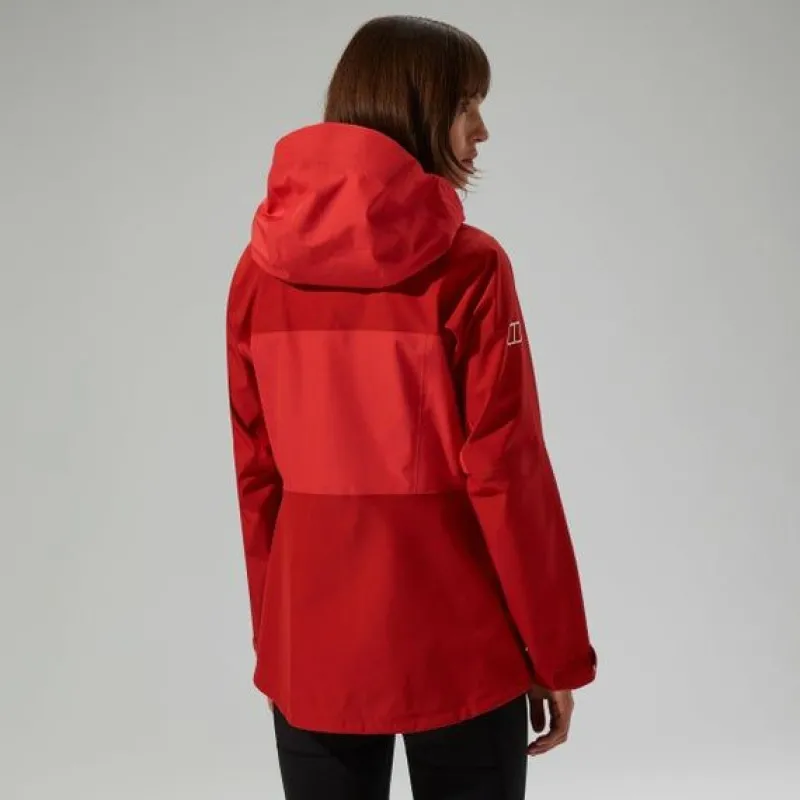 womens_ridgeseeker_waterp_3-4.webp Women's Ridge-Seeker Waterproof Jacket - Red^Berghaus Shop