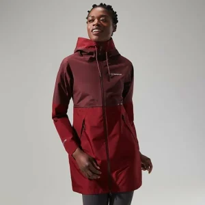 Women's Rothley Jacket - Dark Red/Dark Brown^Berghaus New