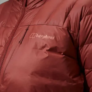 Women's Silksworth Hooded Down Insulated Jacket - Red^Berghaus Flash Sale