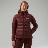 Women's Summit-Nomad Down Insulated Jacket - Red^Berghaus Clearance