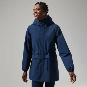 Women's Swirlhow Hooded Jacket - Dark Blue^Berghaus New
