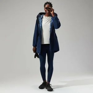 Women's Swirlhow Hooded Jacket - Dark Blue^Berghaus New