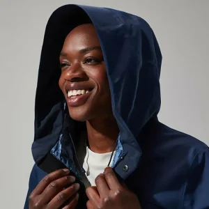 Women's Swirlhow Hooded Jacket - Dark Blue^Berghaus New