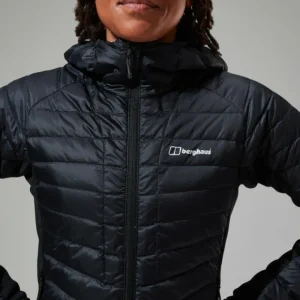 Women's Tephra 2.0 Hooded Insulated Jacket Black^Berghaus Fashion