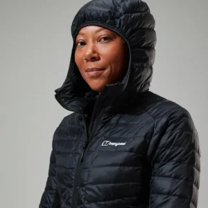 Women's Tephra 2.0 Hooded Insulated Jacket Black^Berghaus Fashion