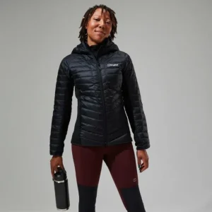 Women's Tephra 2.0 Hooded Insulated Jacket Black^Berghaus Fashion